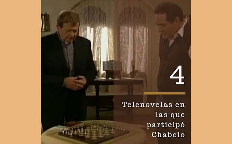 Cuatro telenovelas en las que particip Chabelo Diario de