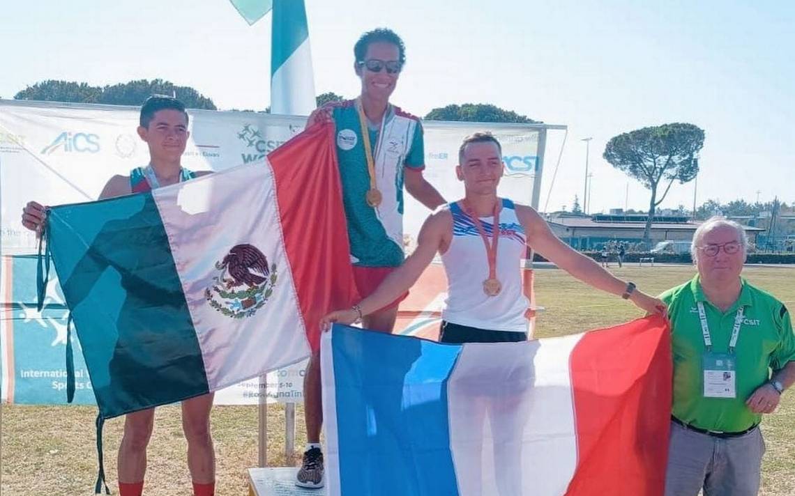 L’uomo Queretaro sul podio in Italia – Diario de Querétaro