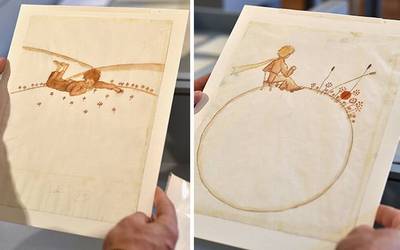 Resultado de imagen para Encuentran bocetos originales de âEl Principitoâ en una casa de Suiza
